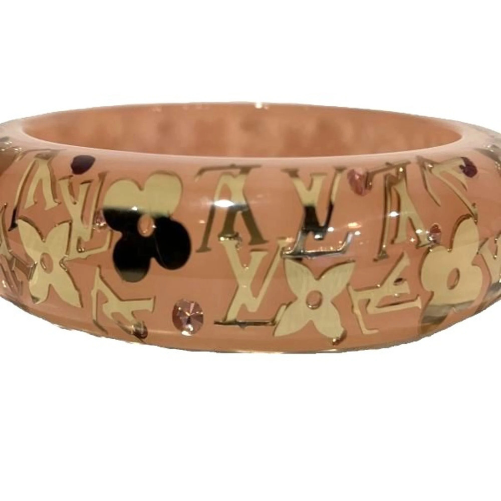 LOUIS VUITTON Pink Monogram Bracelet - Picture 6 of 9